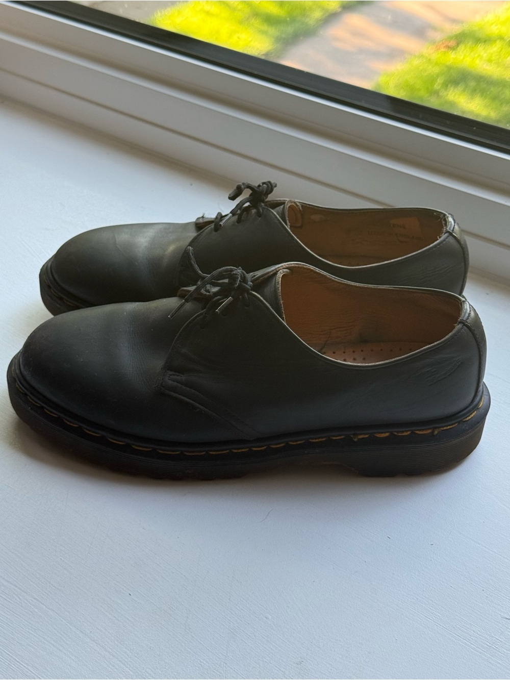 Dr. Martens Leather Oxford Shoes - Made in England